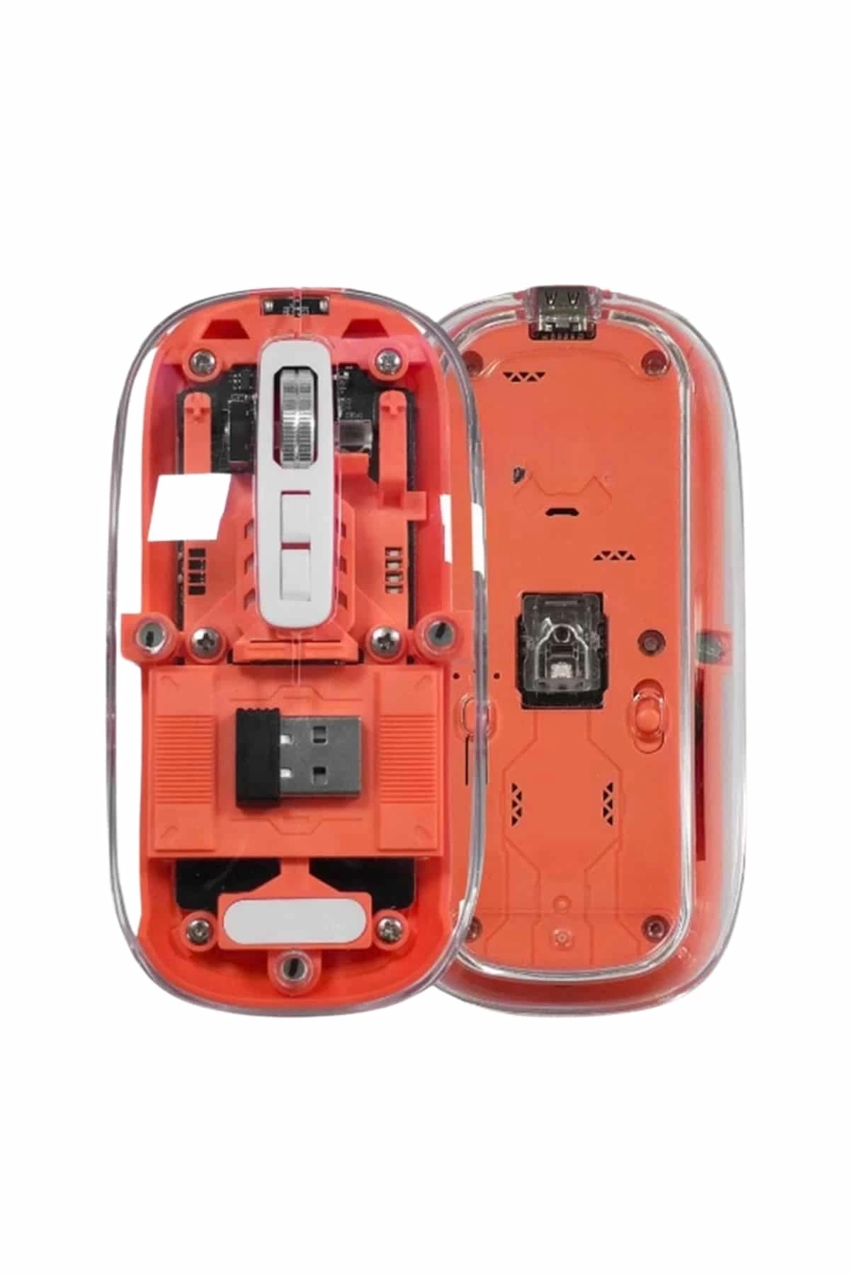 BUĞZ Kablosuz Mouse Fare Şarjlı Bluetooth Wireless Çift Modlu Sessiz