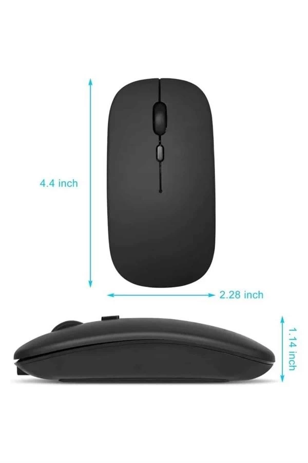 BUĞZ Kablosuz Mouse Fare Şarjlı Bluetooth Wireless Çift Modlu Sessiz BUĞZ Kablosuz Mouse Fare Şarjlı Bluetooth Wireless Çift Modlu Sessiz