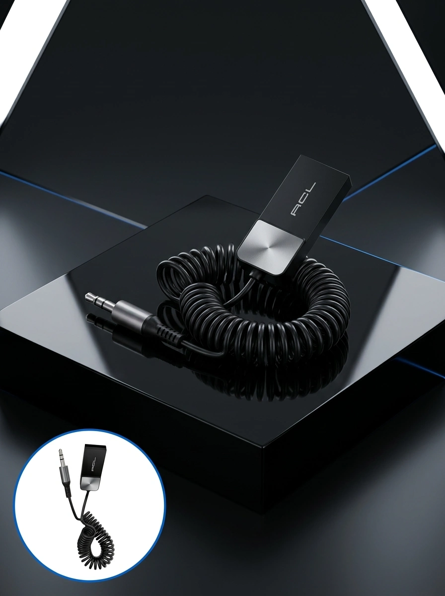 BUĞZ Kablosuz Müzik Aktarımı Sağlayan USB AUX Adaptörü