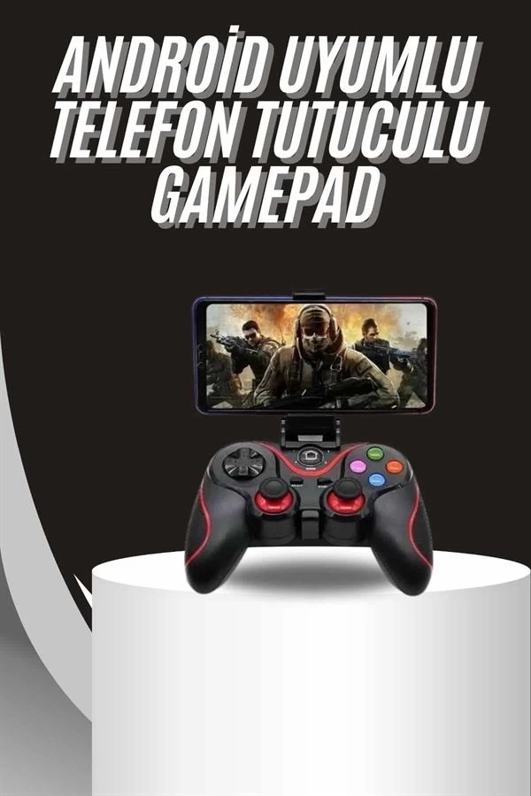 BUĞZ Kablosuz Oyun Kolu Bluetooth Joystick Gamepad Android Uyumlu BUĞZ Kablosuz Oyun Kolu Bluetooth Joystick Gamepad Android Uyumlu