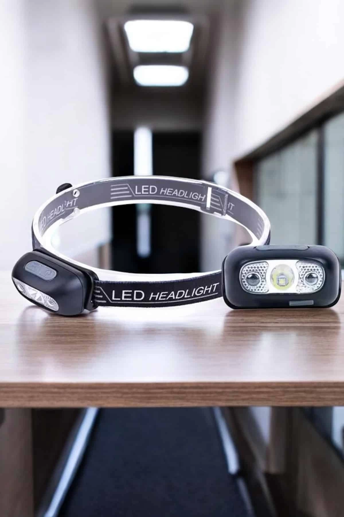 BUĞZ Kafa Lambası Kamp Lambası Led Işık Şarjlı Ayarlanabilir