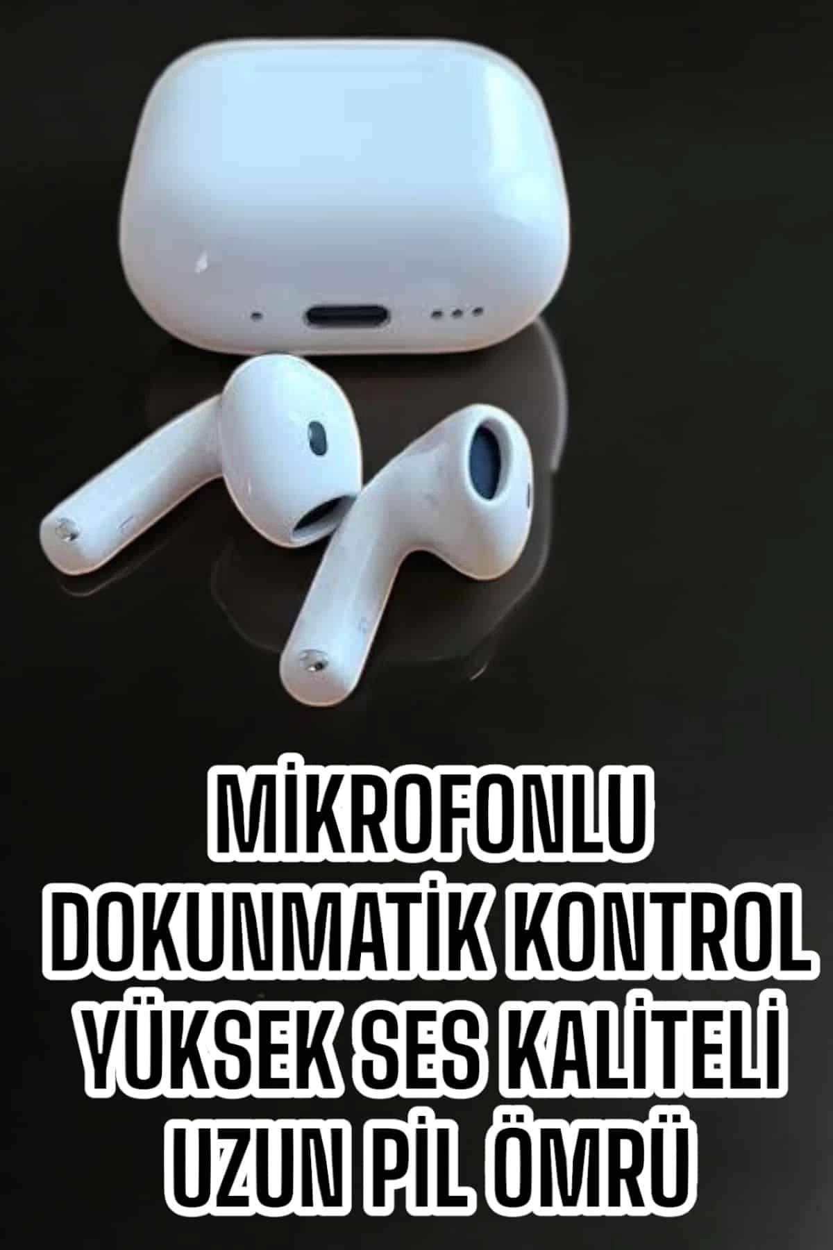 BUĞZ Kaliteli Ucuz İOS ve Android Uyumlu TWS Bluetooth Kulaklık ANC Özelliği