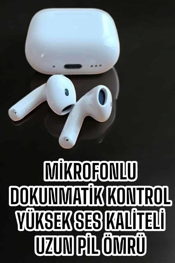 BUĞZ Kaliteli Ucuz İOS ve Android Uyumlu TWS Bluetooth Kulaklık ANC Özelliği BUĞZ Kaliteli Ucuz İOS ve Android Uyumlu TWS Bluetooth Kulaklık ANC Özelliği