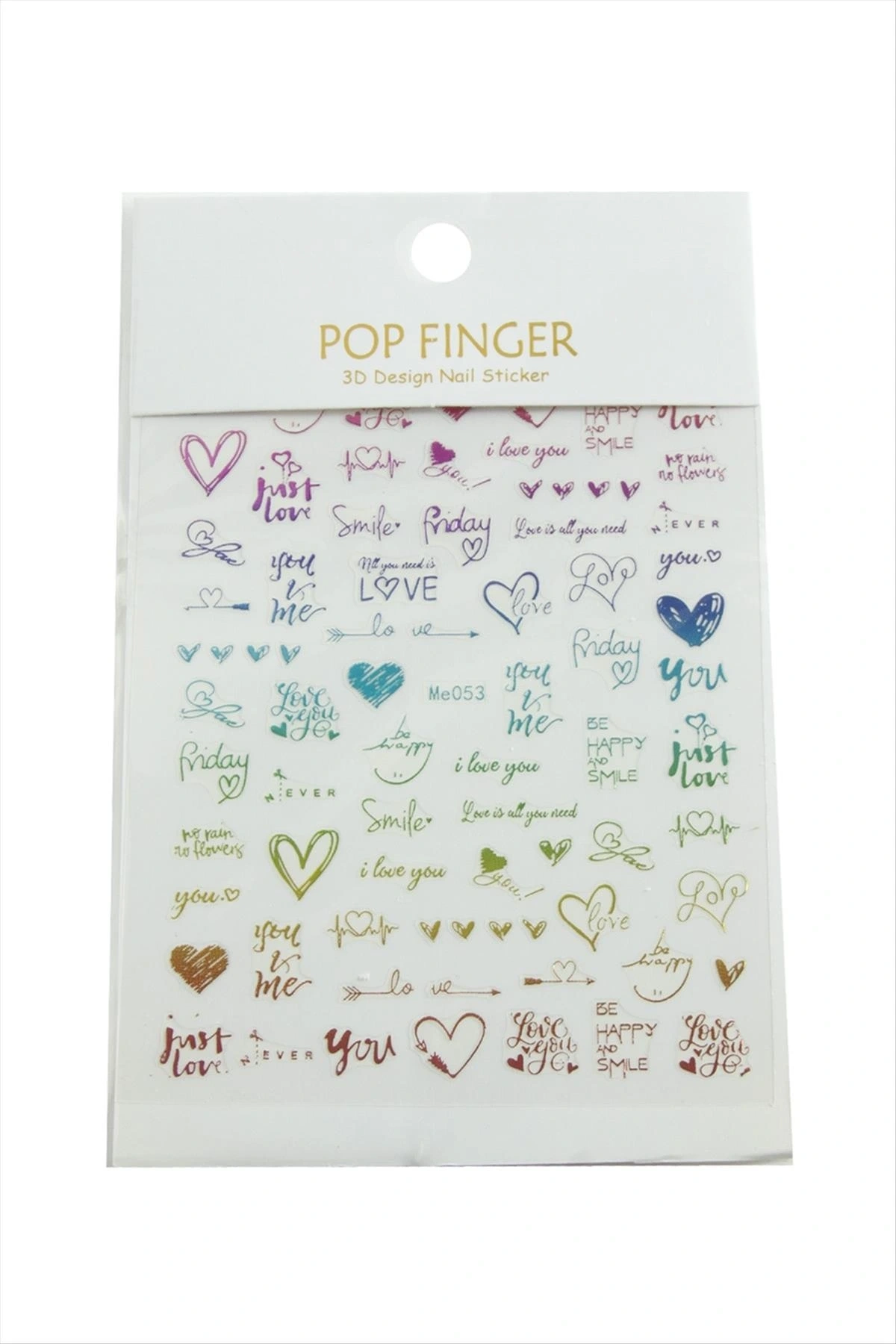BUĞZ Kalp Yazılı Tattoo Dövme Sticker