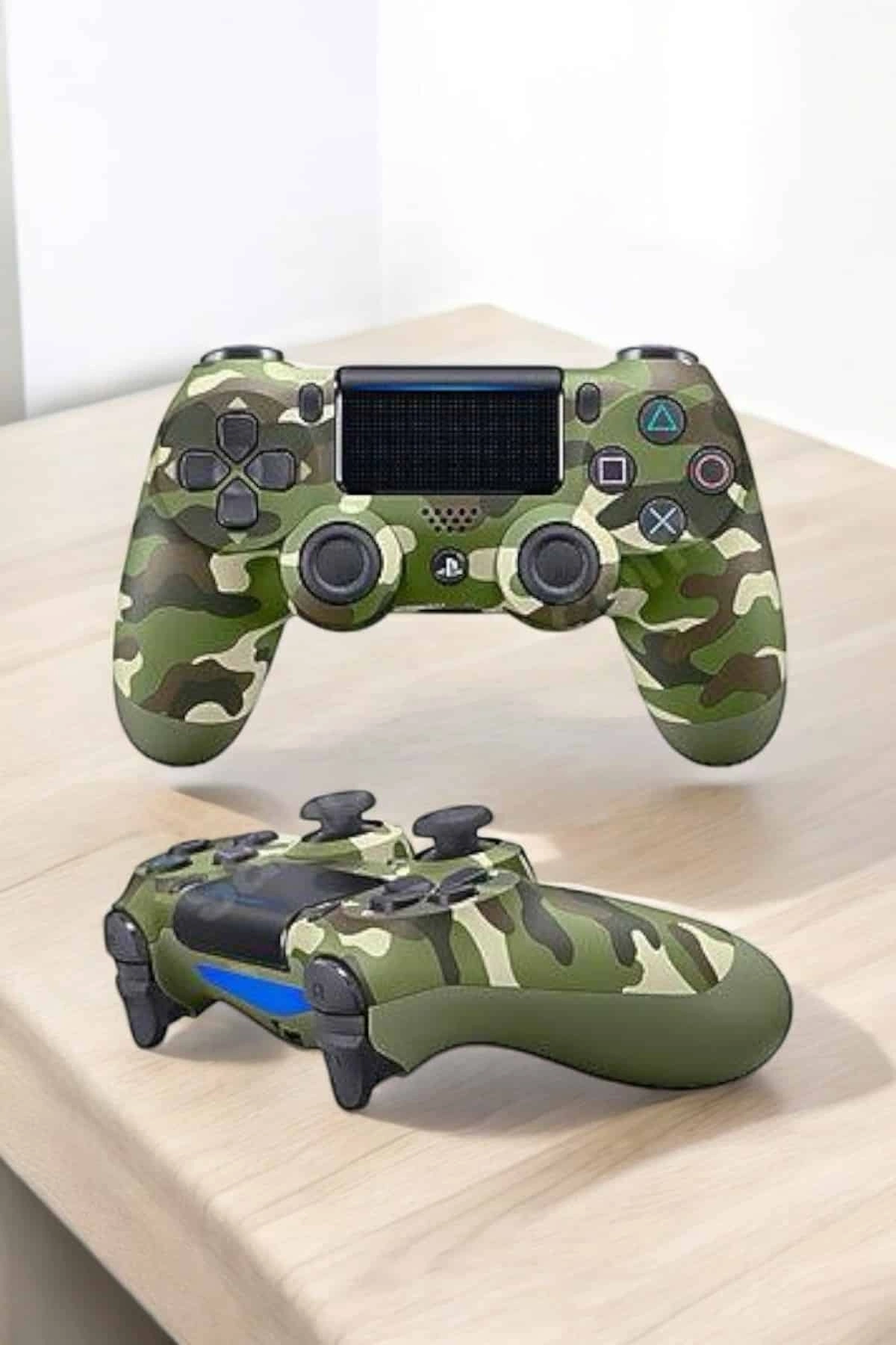 BUĞZ Kamuflaj Desenli Joystick PS4 Oyun Kolu