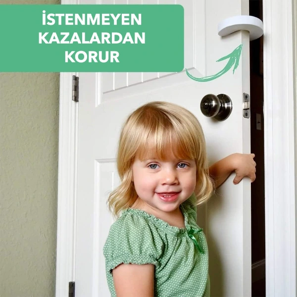 BUĞZ KAPI ÇARPMA ÖNLEYİCİ STOPER 4 LÜ SET