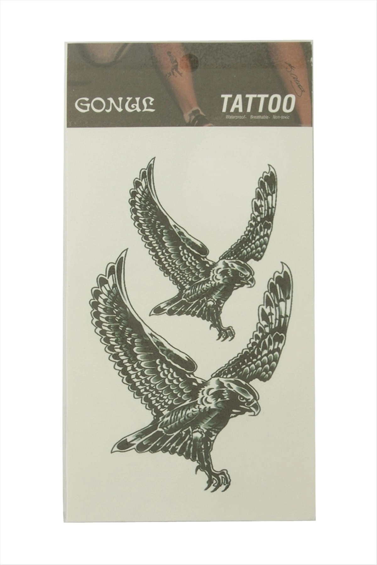 BUĞZ Kartal Tattoo Dövme Sticker