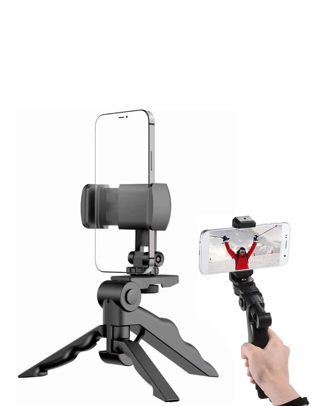 BUĞZ Katlanabilir Telefon Standı Mini Tripod Masaüstü Video Çekim Tutucu