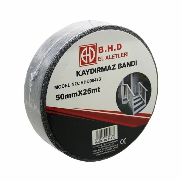 BUĞZ Kaydırmaz Siyah Bant 50 mm X 25 mt