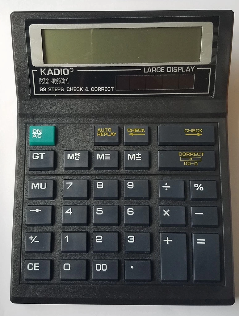 BUĞZ Kd-6001 Hesap Makinası