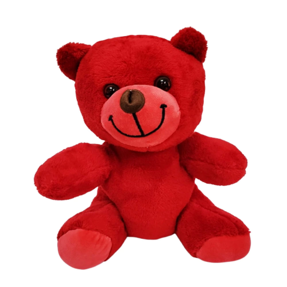 BUĞZ Kırmızı Peluş Oyuncak Ayıcık BUĞZ Kırmızı Peluş Oyuncak Ayıcık