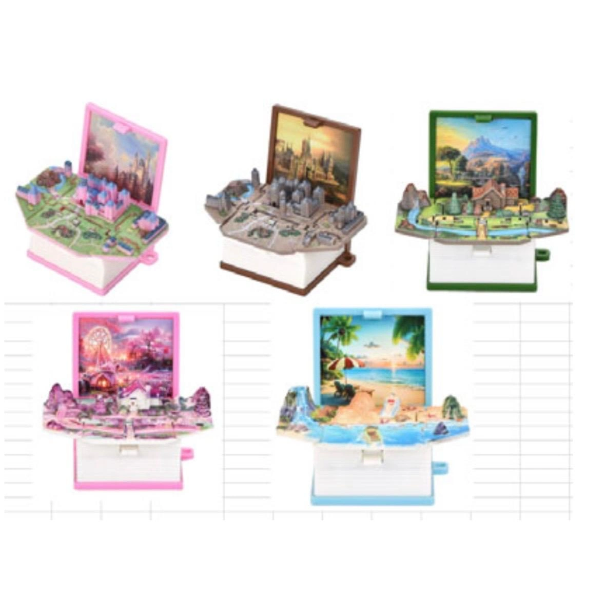 BUĞZ KİTAP ŞEKLİNDE 3D ANAHTARLIK