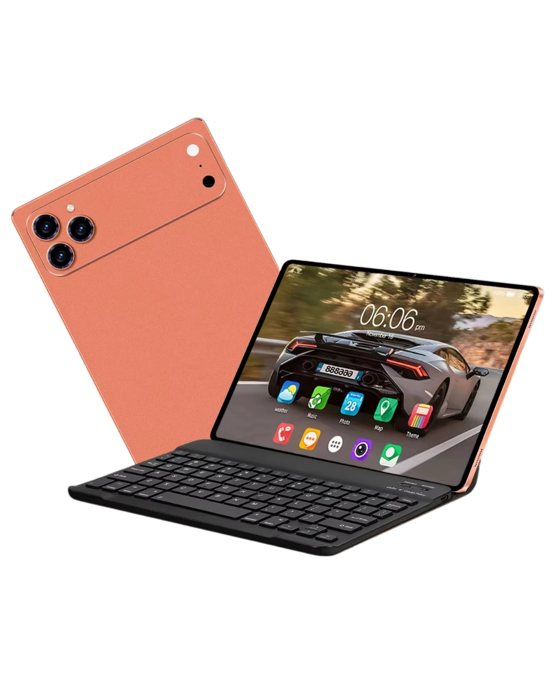 BUĞZ KLAVYELİ ANDROİD TABLET PC SETİ KALEMLİ KILIFLI ÇOK FONKSİYONLU PAKET - BUĞZ