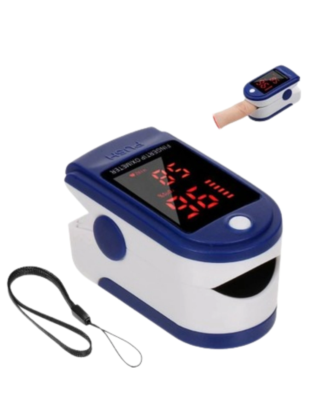 BUĞZ Kolay Kullanımlı Parmak Tipi Pulse Oksimetre Ev Tipi Kullanım