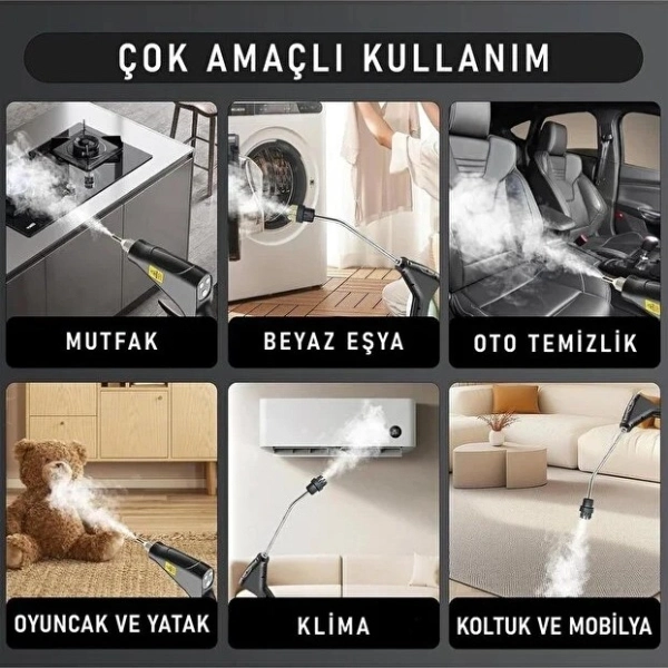 BUĞZ Kompakt Basınçlı Buharlı Temizleyici