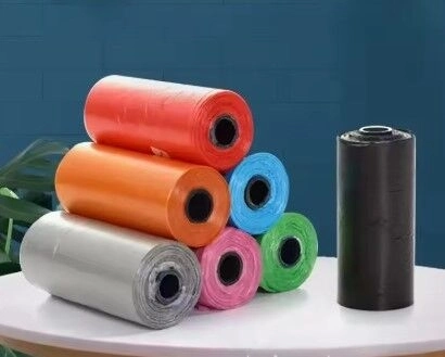 BUĞZ Köpek Dışkı Poşeti 4lü Düz Renk Set