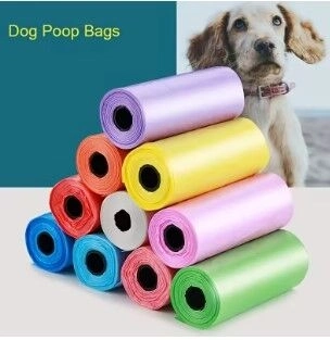 BUĞZ Köpek Dışkı Poşeti 4lü Düz Renk Set