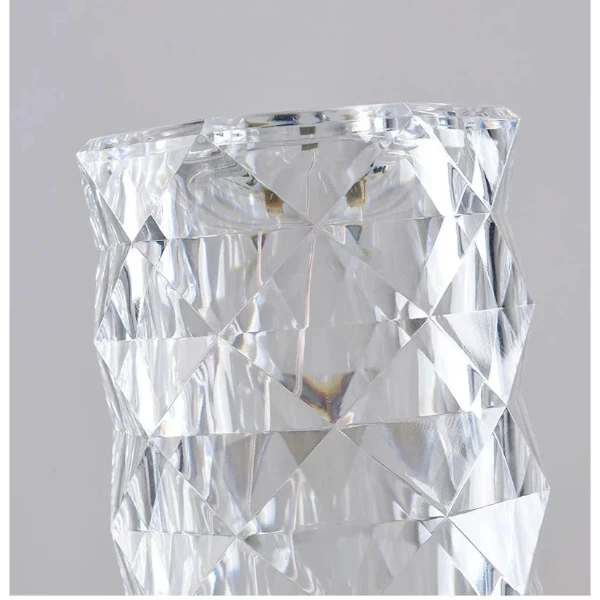 BUĞZ Kristal LED Kumandalı Ve Dokunmatik Masa Lambası