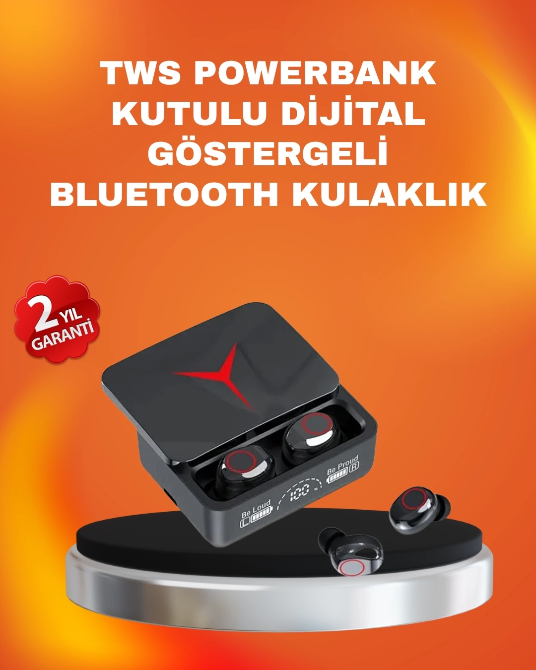 BUĞZ Kristal Ses Kaliteli Bluetooth Kulaklık – Android ve iOS Uyumlu