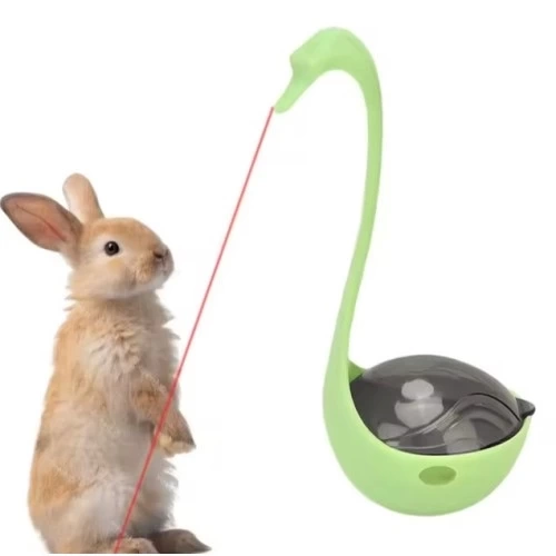 BUĞZ Kuğu Şeklinde Lazerli Kedi Oyuncağı