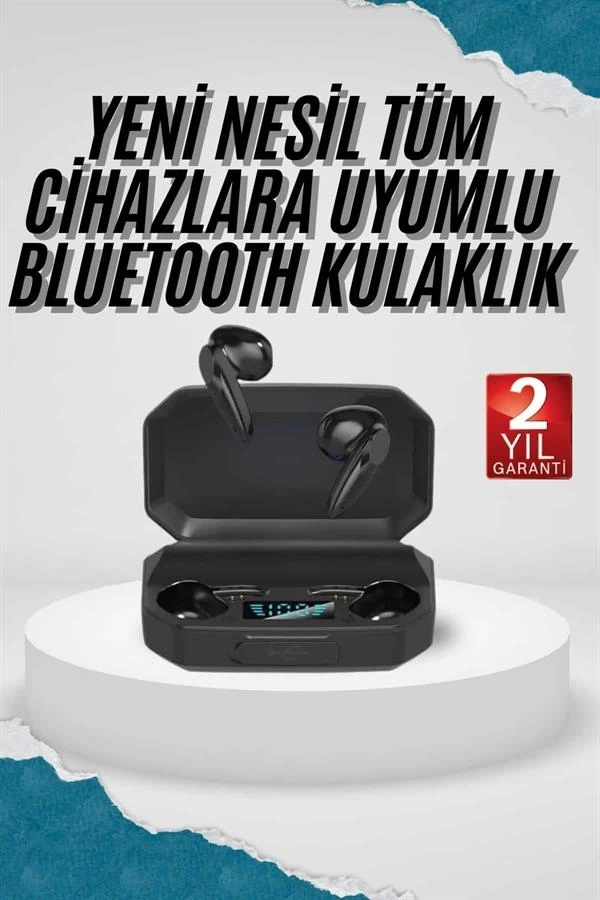 BUĞZ Kulak İçi Bluetooth Kulaklık Rgb Işıklı Çift Mikrofonlu iOS/Android Uyumlu BT 5.2 BUĞZ Kulak İçi Bluetooth Kulaklık Rgb Işıklı Çift Mikrofonlu iOS/Android Uyumlu BT 5.2