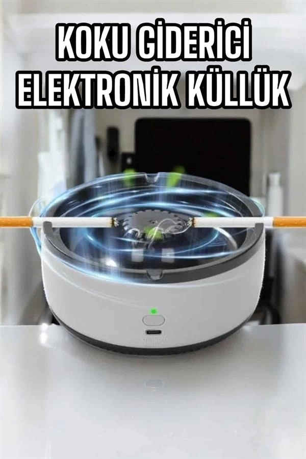 BUĞZ Küllük Duman Giderici Temizlenebilir Elektronik Pilli
