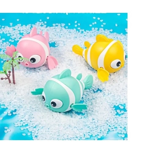 BUĞZ Kurmalı Balık Bebek Banyo Oyuncağı
