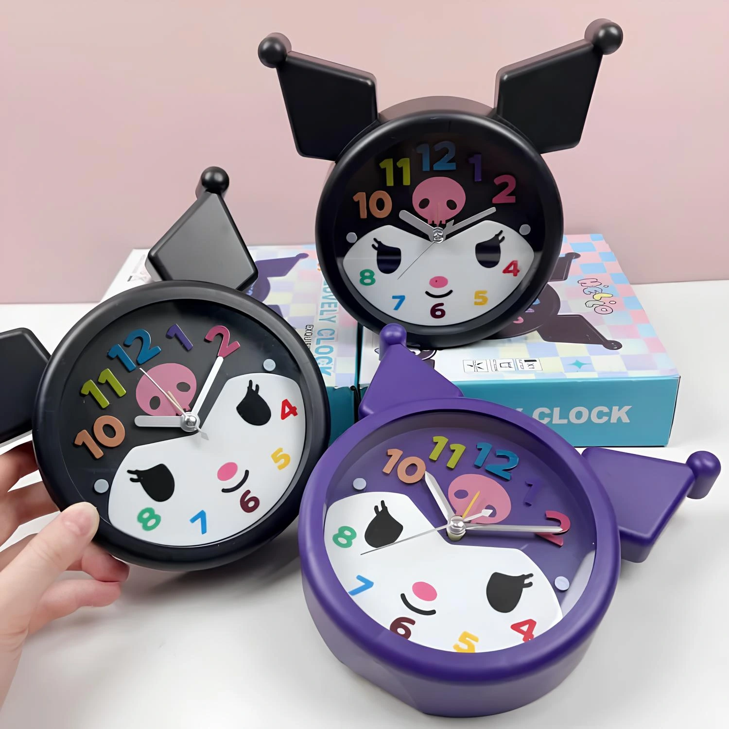 BUĞZ KUROMİ MASA ÜSTÜ ÇALAR SAAT MODEL 1