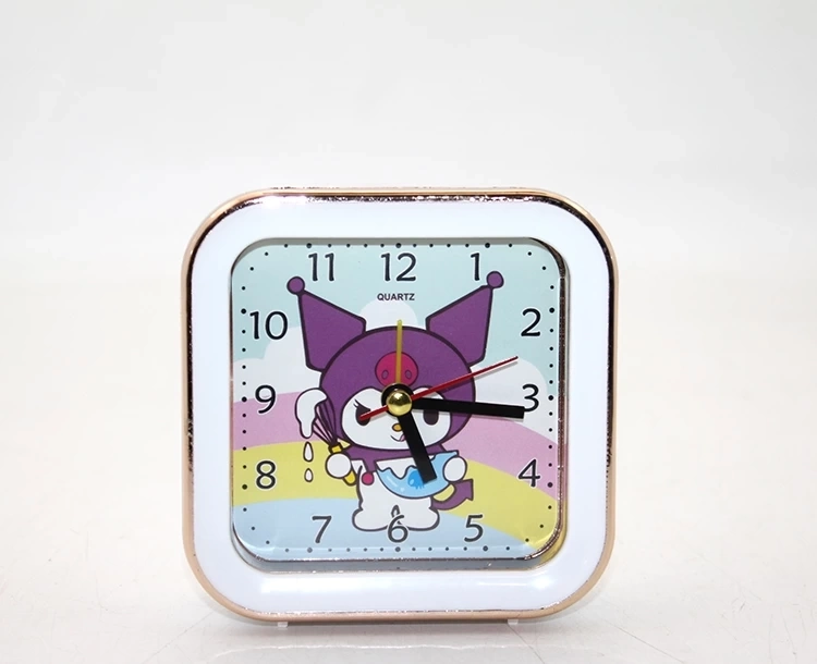 BUĞZ Kuromi Ve Hello Kitty Çalar Saat Alk3064 BUĞZ Kuromi Ve Hello Kitty Çalar Saat Alk3064