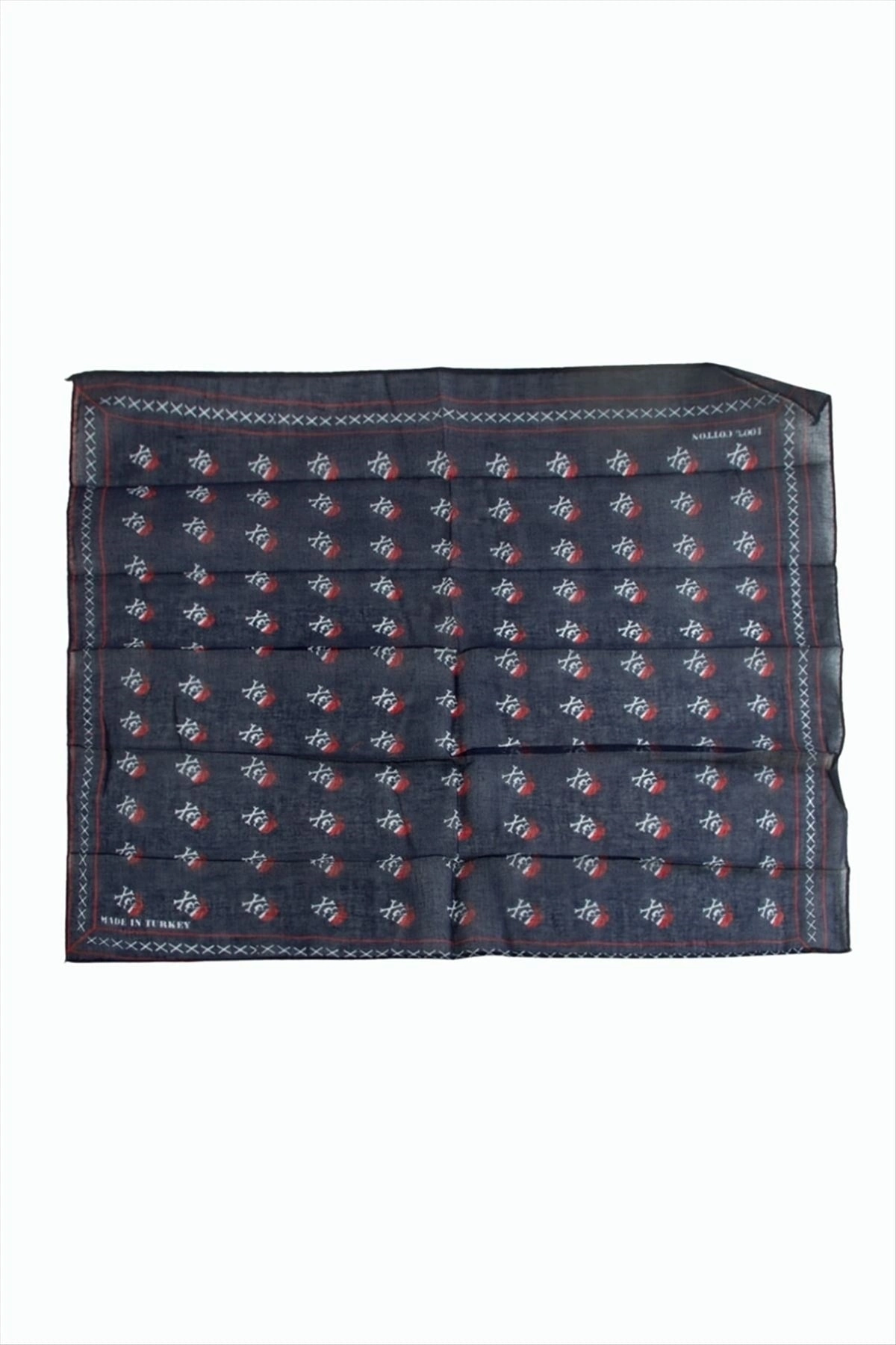 BUĞZ Kuru Kafa Desenli Bandana 50*50