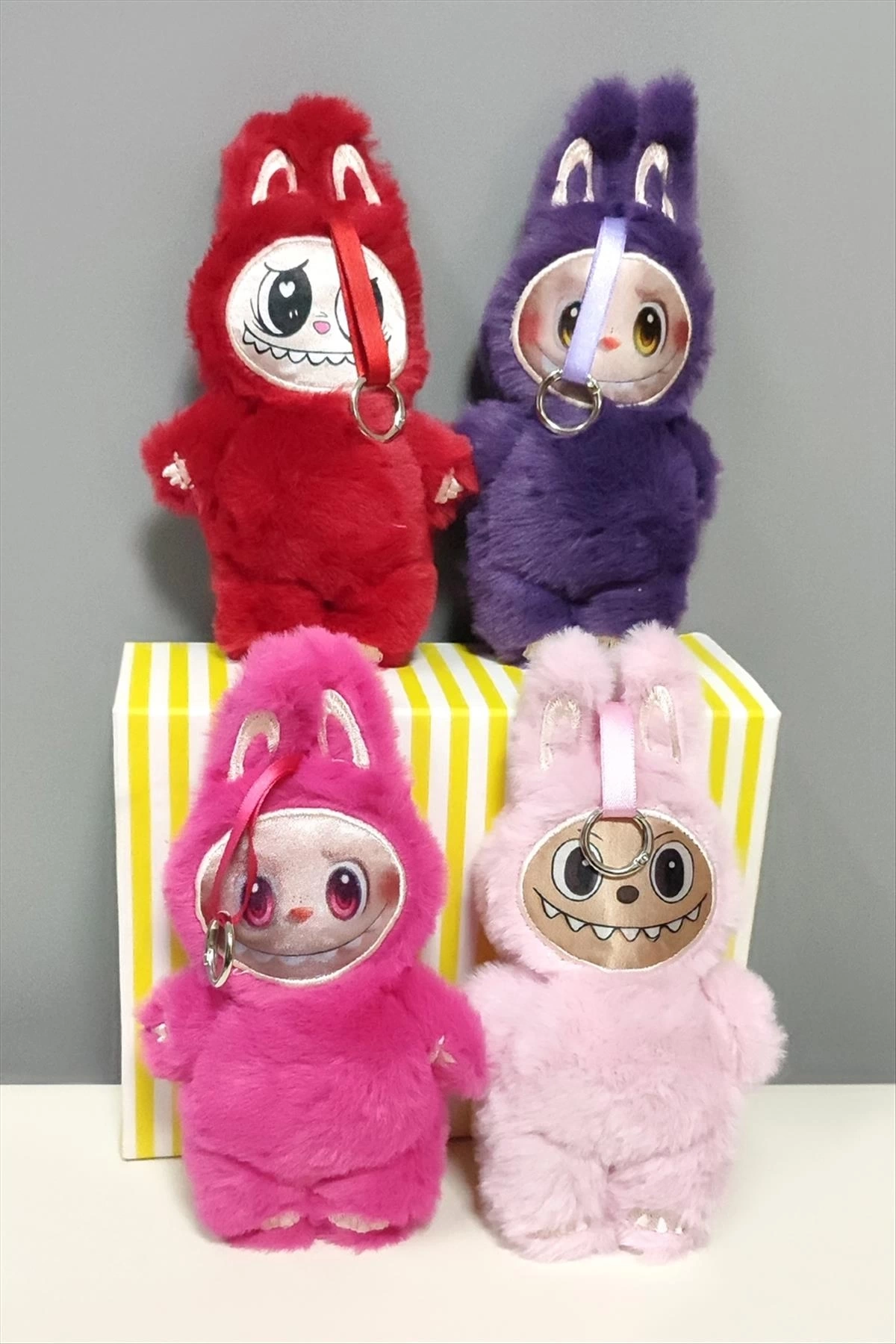 BUĞZ Labubu Peluş Çanta Anahtarlık