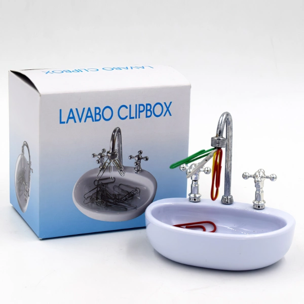 BUĞZ LAVABO ŞEKLİNDE ATAÇ KUTUSU