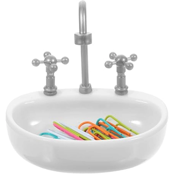 BUĞZ LAVABO ŞEKLİNDE ATAÇ KUTUSU BUĞZ LAVABO ŞEKLİNDE ATAÇ KUTUSU