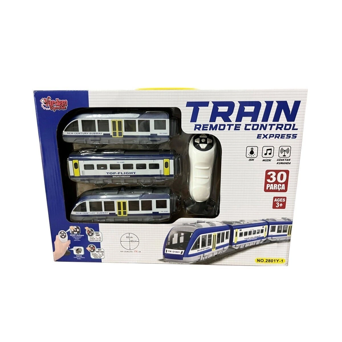 BUĞZ LE-2801Y-1 KUMANDALI 30 PCS IŞIKLI VE SESLİ