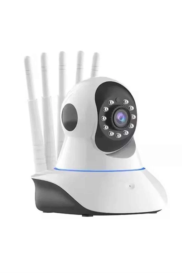 BUĞZ LED Aydınlatmalı 5 Antenli Motorlu 1080P Wifi Kamera Sensörlü
