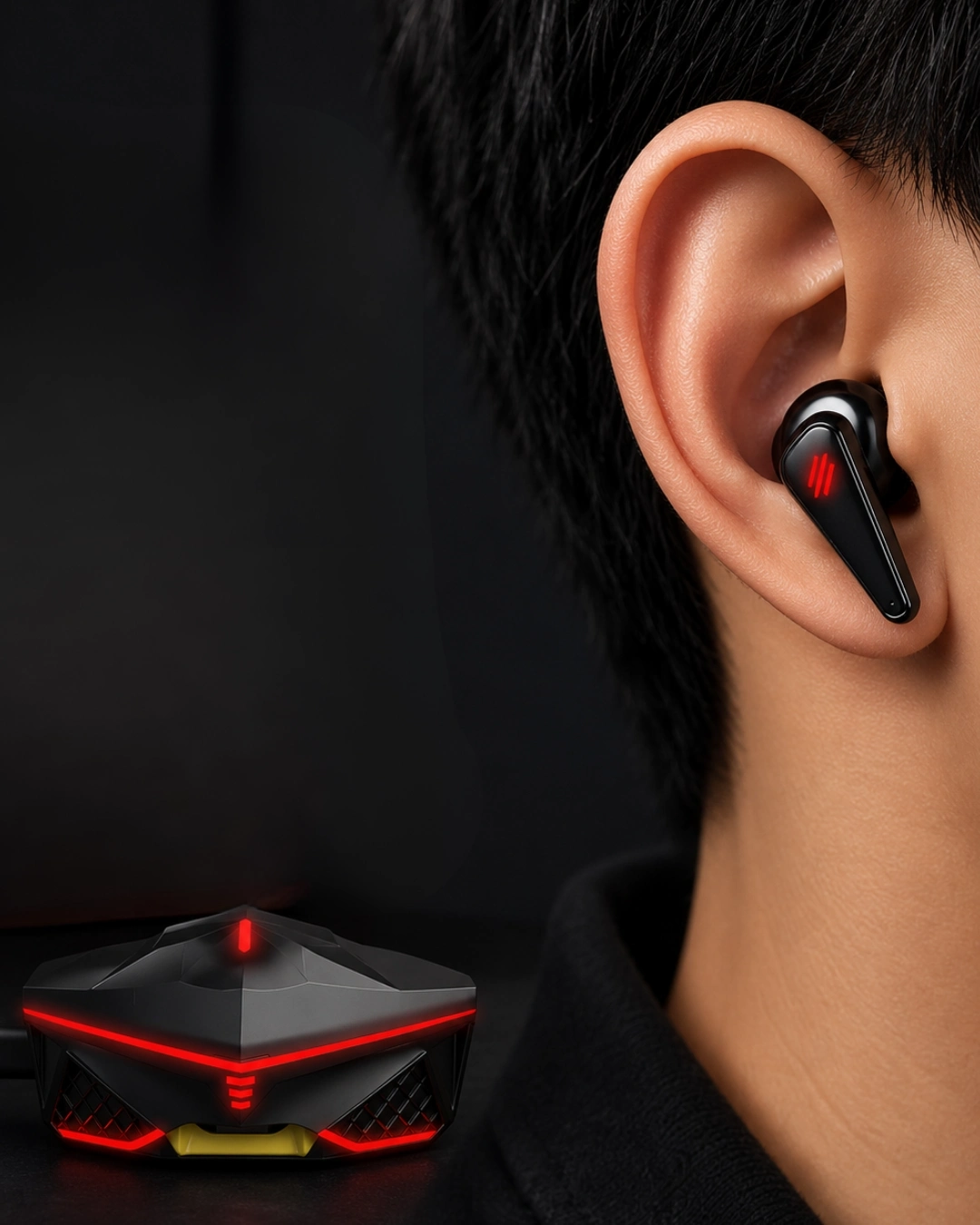 BUĞZ LED Işıklı Bluetooth Kulaklık 3D Ses ve Güçlü Bas