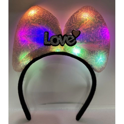 BUĞZ Led Işıklı Love Taç