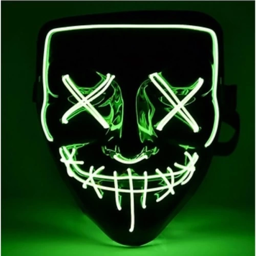 BUĞZ LED Işıklı Yeşil Maske