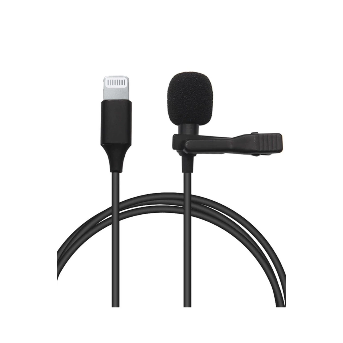 BUĞZ Lightning 2 Metre Double Mikrofon - Siyah
