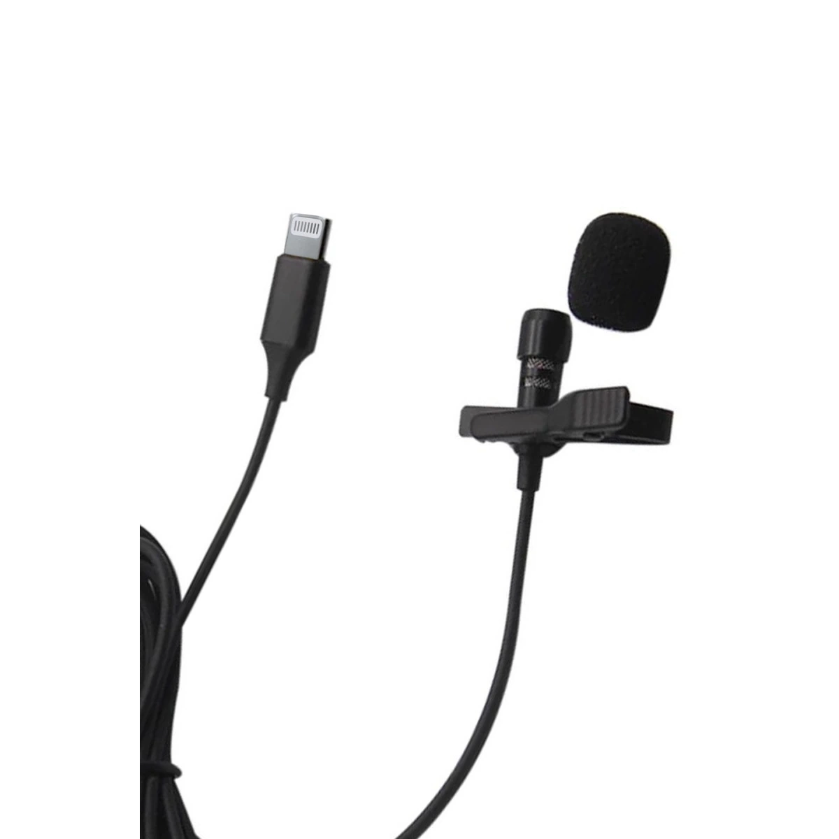 BUĞZ Lightning 2 Metre Double Mikrofon - Siyah