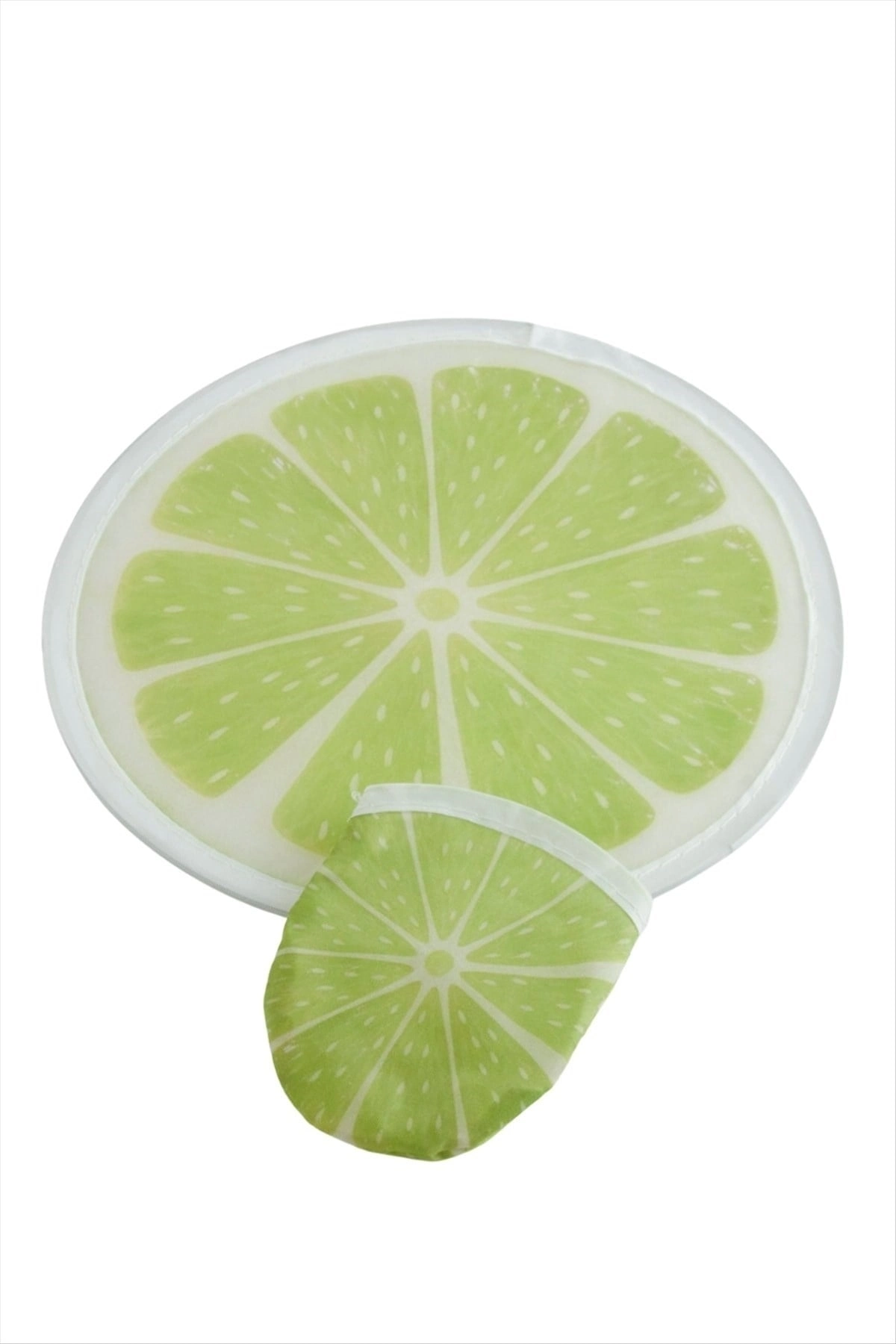 BUĞZ Limon Desenli Kore Yelpaze