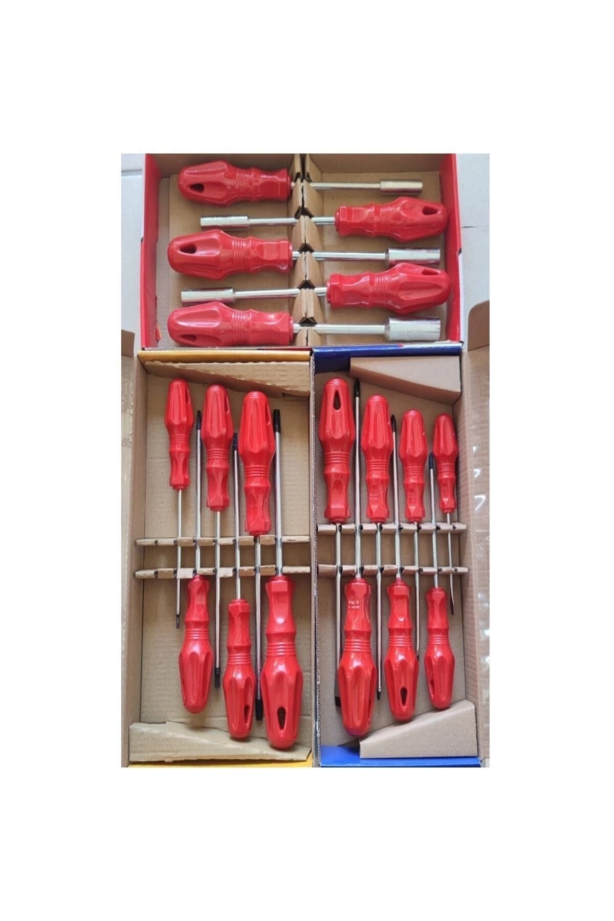 BUĞZ Lokma Tornavida Torx Tornavida Düz Yıldız Tornavida Seti Takımı