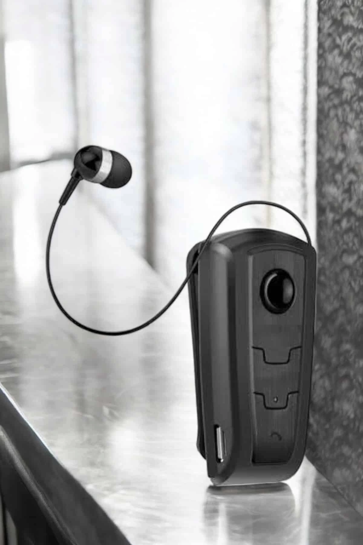 BUĞZ Makaralı Bluetooth Kulaklık Kulak İçi Android iOS Uyumlu Titreşimli