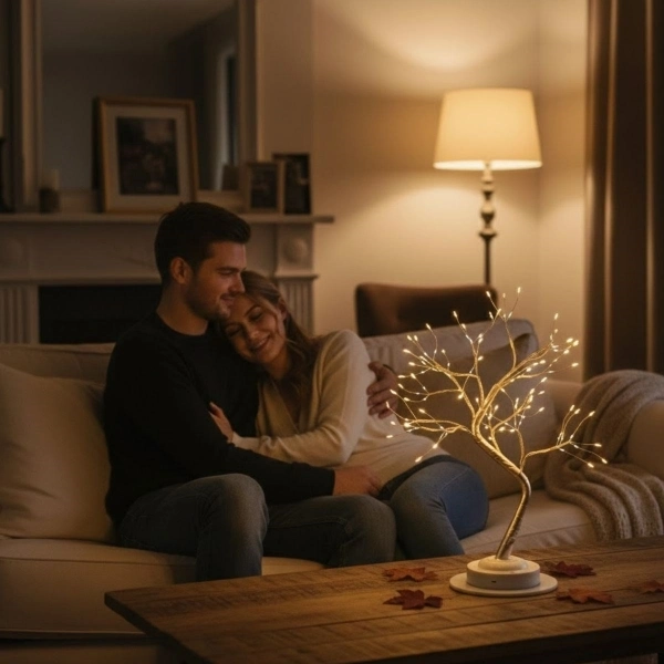 BUĞZ Masaüstü Peri LED Ağaç Lamba