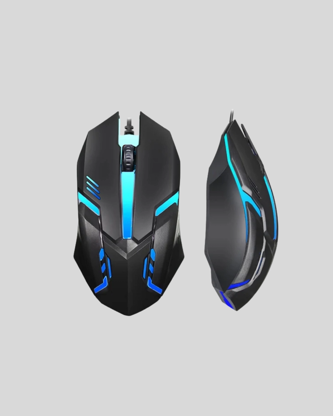 BUĞZ Mekanik Oyuncu Seti – LED Işıklandırma ve Ergonomik Mouse
