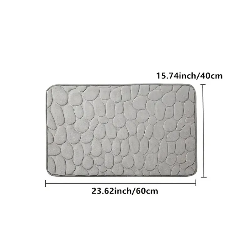 BUĞZ MEMORY KAYDIRMAZ BANYO PASPASI PEMBE
