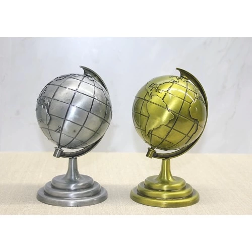 BUĞZ Metal Dünya Küre Model 1