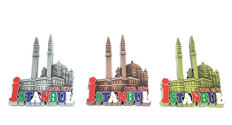 BUĞZ METAL İSTANBUL TEMALI YÖRESEL MAGNET MODEL 2