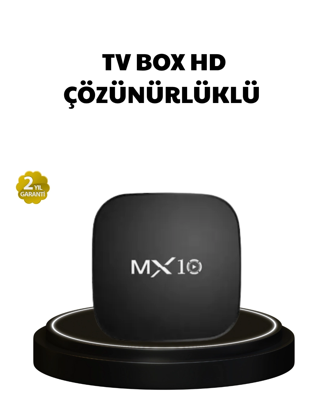 BUĞZ MX Box S 4K Android TV Box – Google Asistan, Dolby Ses, 8 GB Hafıza, Chromecast Desteği