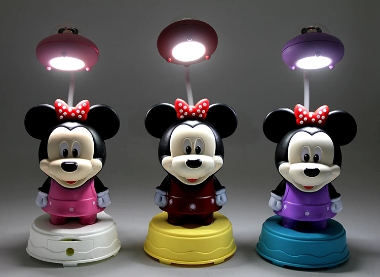 BUĞZ Mickey Mouse Masa Üstü Lamba Şarjlı Usb Alk2716